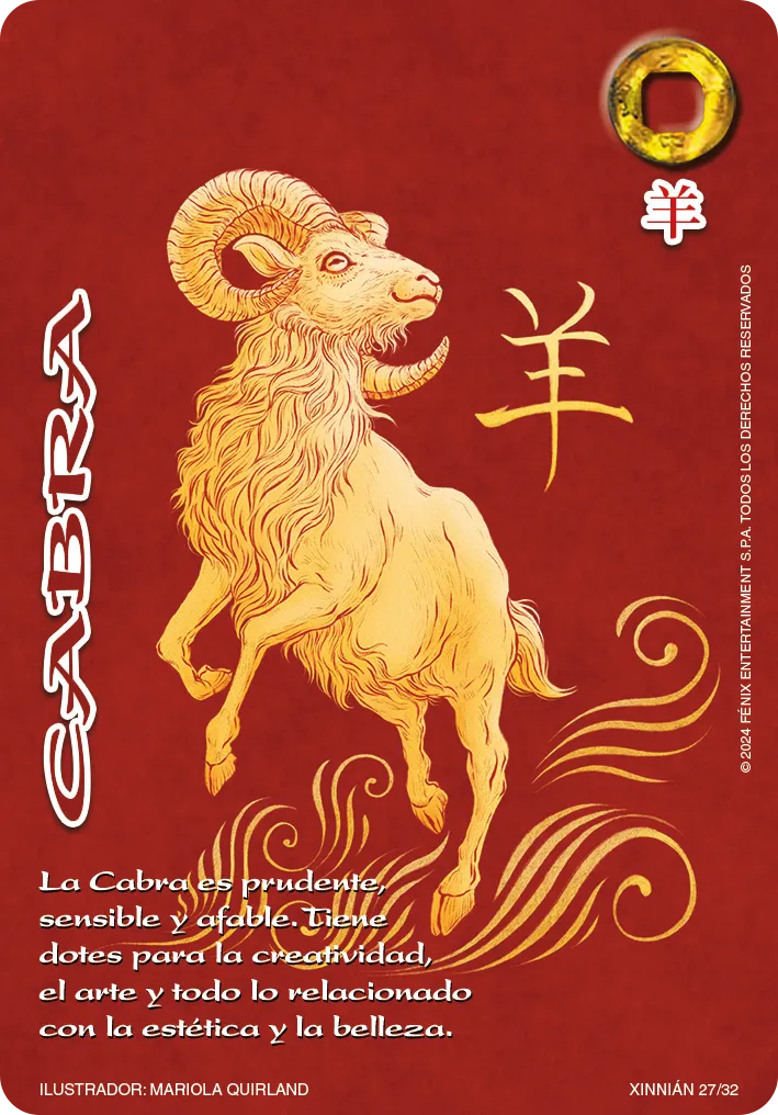 Cabra — Año Nuevo Chino 2024