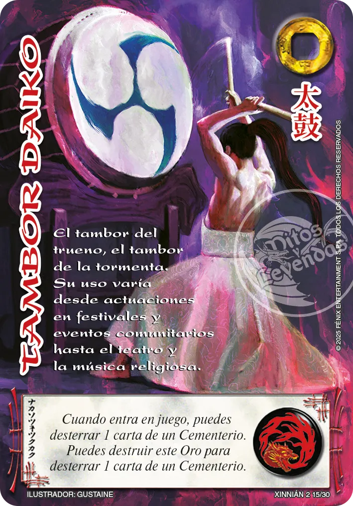 Tambor Daiko — Año Nuevo Chino 2025